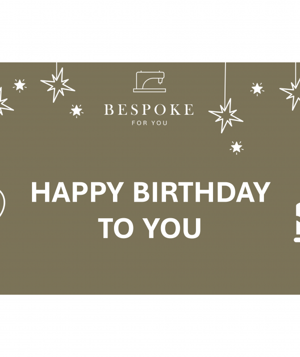 Gutschein zum Geburtstag